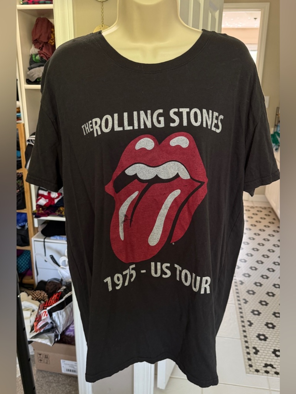 The Rolling Stones 1975 US Tour Graphic Tee